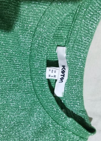 KOTON Yeşil  Triko Kazak M - Görsel 5