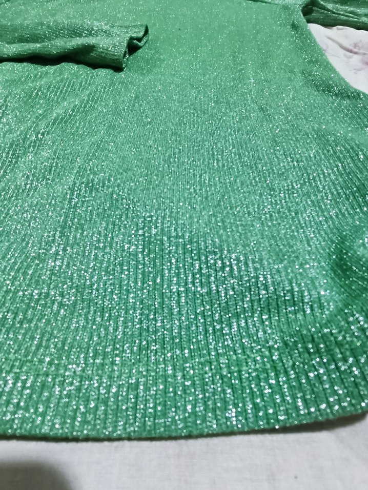 KOTON Yeşil  Triko Kazak M - Görsel 2