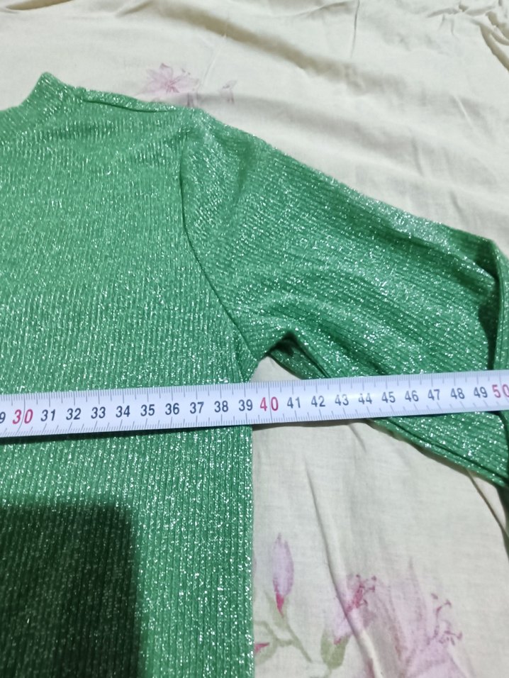 KOTON Yeşil  Triko Kazak M - Görsel 4