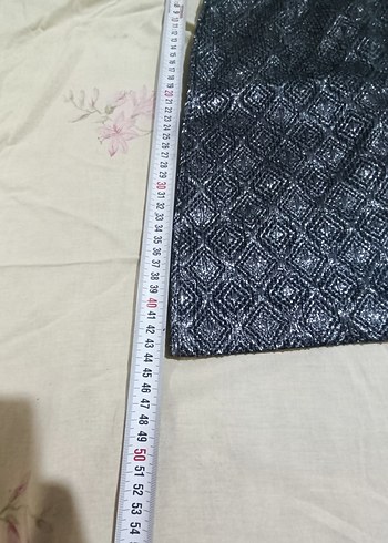 KOTON  parlak Gri Mini Etek 34 - Görsel 3