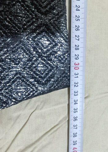 KOTON  parlak Gri Mini Etek 34 - Görsel 7