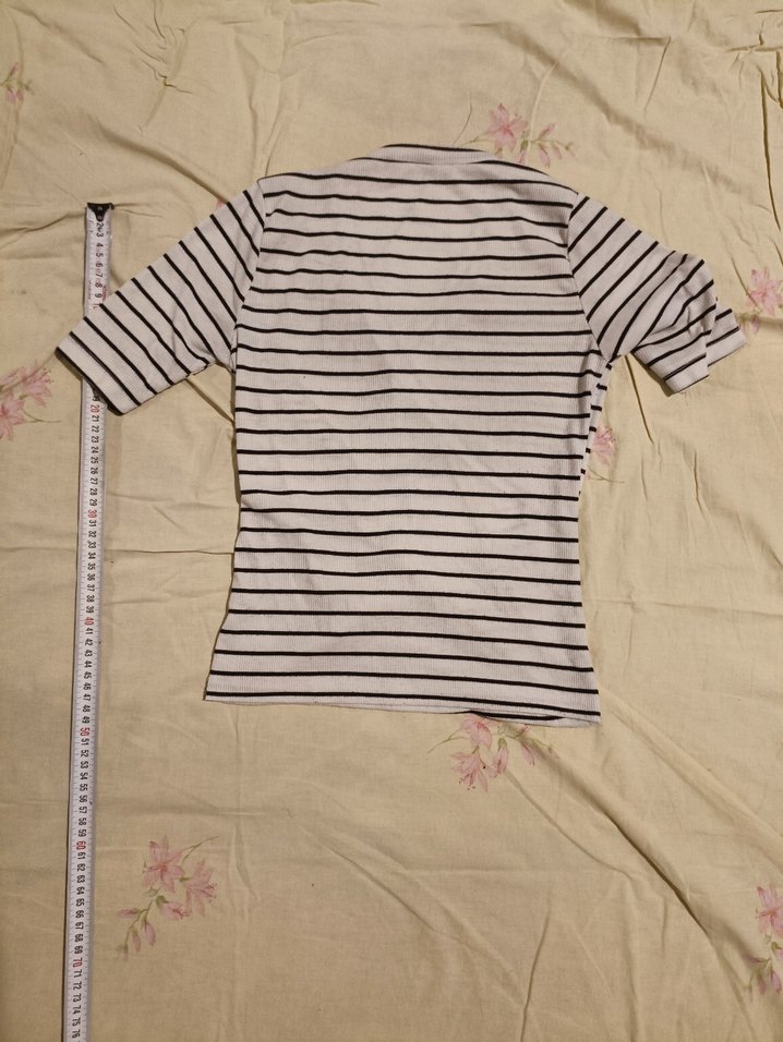 ROKET FASHION Çizgili. Tişört. L - Görsel 4