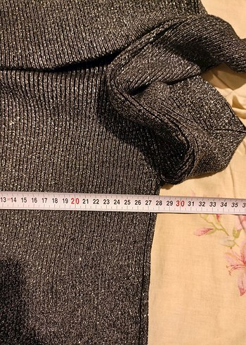 Gri Balıkçı Yaka Uzun Kollu Triko Kazak - Görsel 4