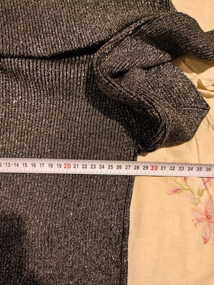 Gri Balıkçı Yaka Uzun Kollu Triko Kazak - Görsel 4