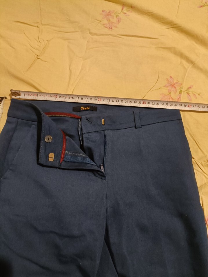 VENTİ Lacivert Denim Kumaş Pantolon 38 - Görsel 5
