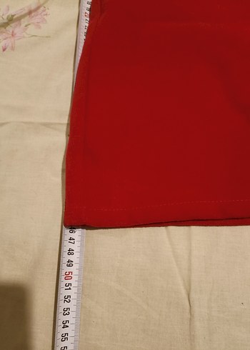 RMN  Kırmızı Mini  Etek M beden - Görsel 3