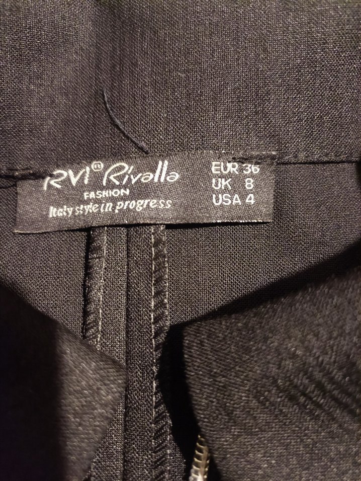 Siyah Midi elbise 36 Beden - Görsel 4