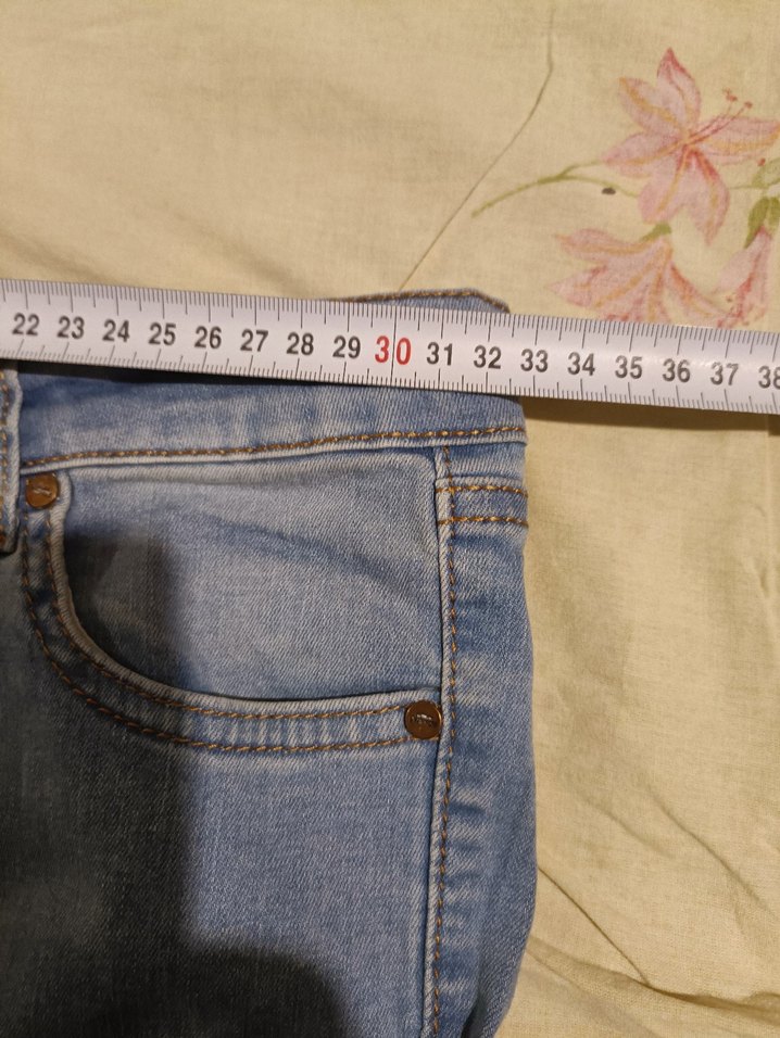 RİCH Mavi  kot Pantolon 38 beden - Görsel 5