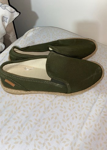 Bej Erkek Velcro Espadril - Görsel 2