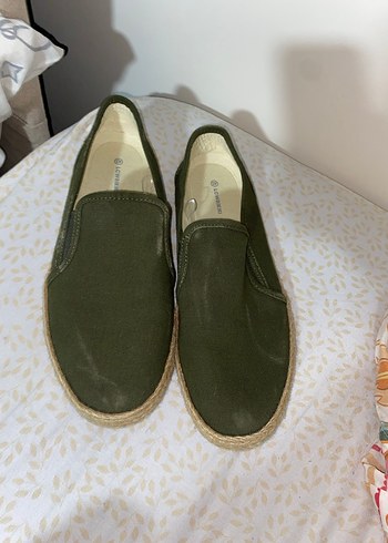 Bej Erkek Velcro Espadril - Görsel 3