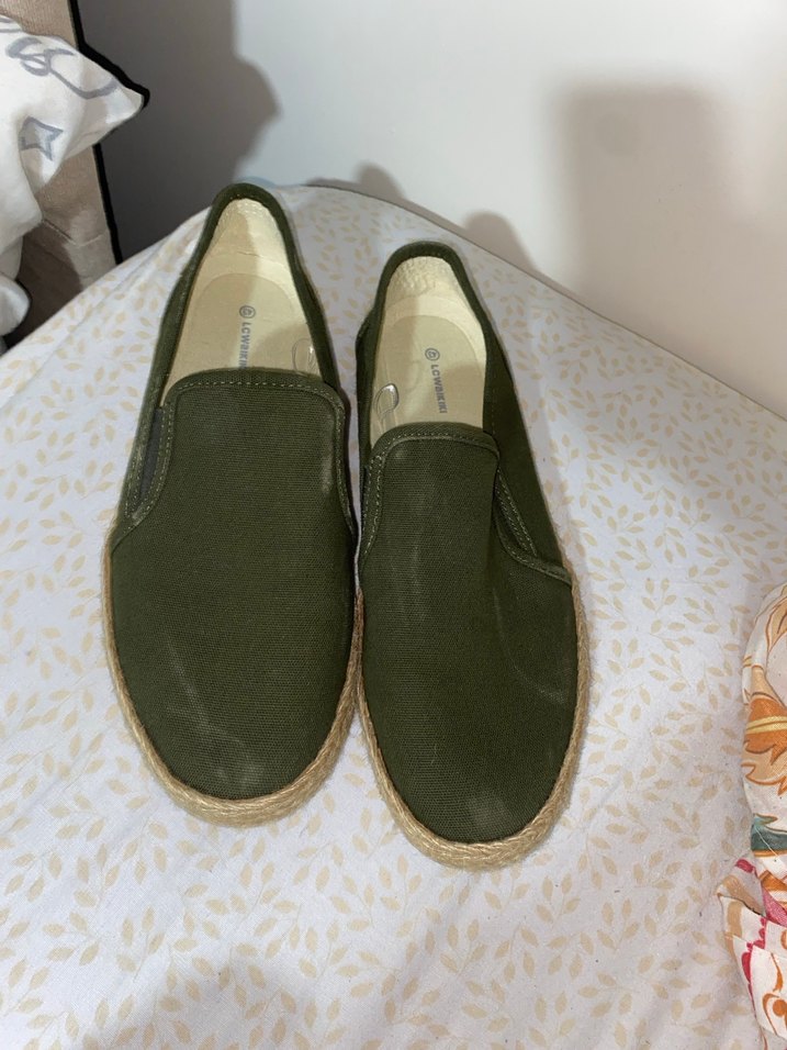 Bej Erkek Velcro Espadril - Görsel 3