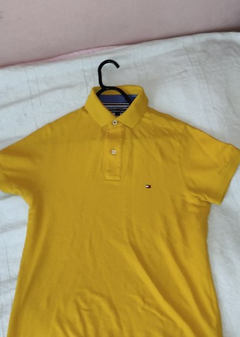 Sarı Erkek Polo Yaka Kısa Kollu Tişört