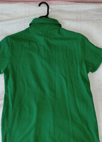 Diğer Düğmeli Yeşil Erkek Polo Tişört
