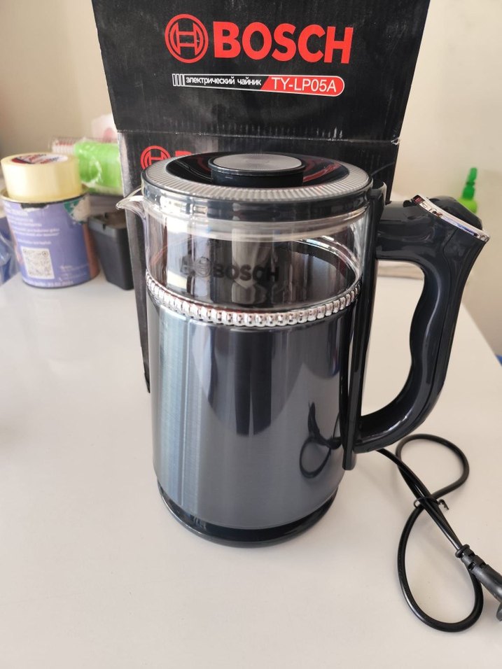 Bosch Siyah Elektrikli Su Isıtıcı - Görsel 2