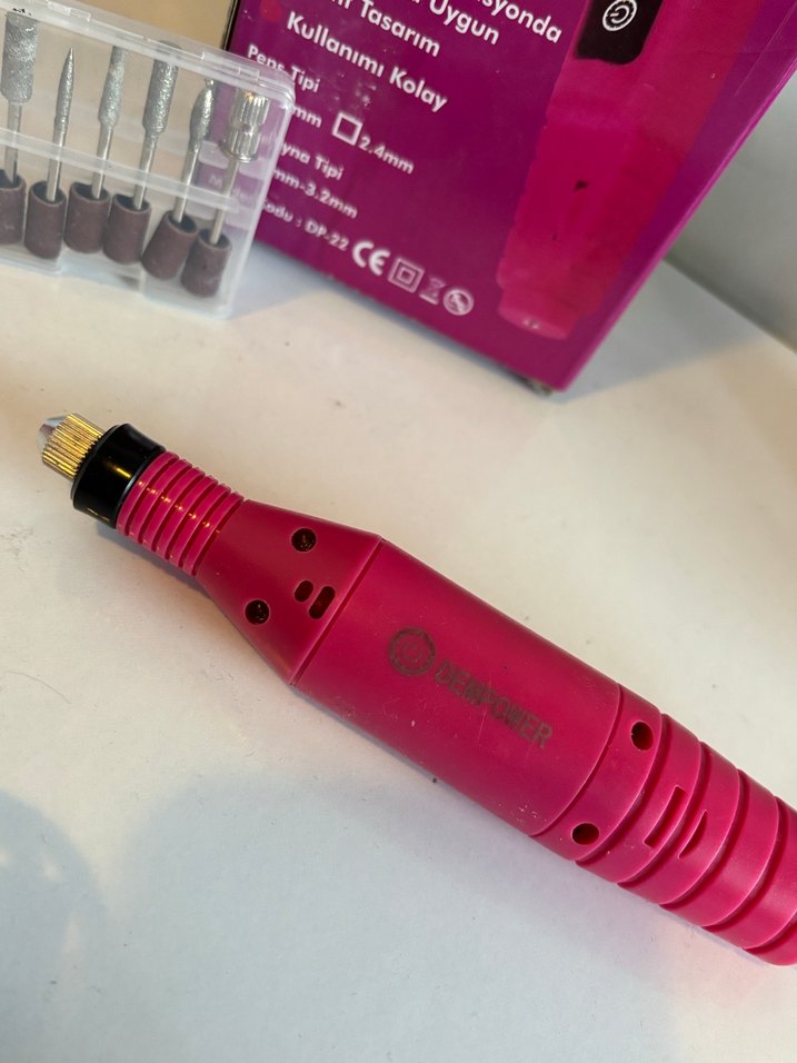 Elektrikli Tırnak Manikür Seti - Görsel 3