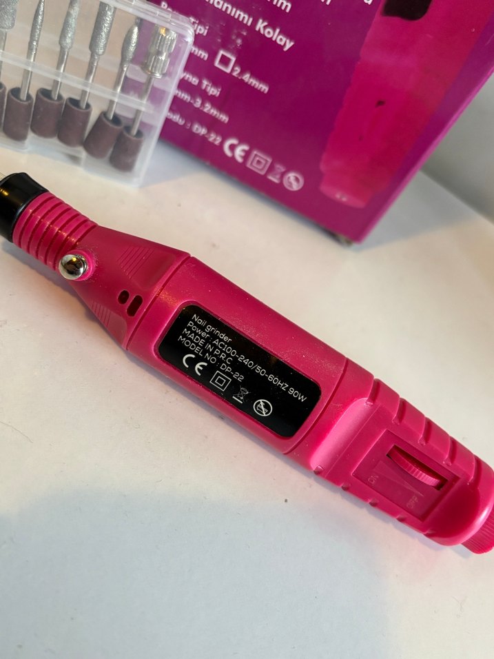 Elektrikli Tırnak Manikür Seti - Görsel 2