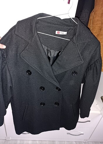 38 Beden siyah Renk Vintage ceket