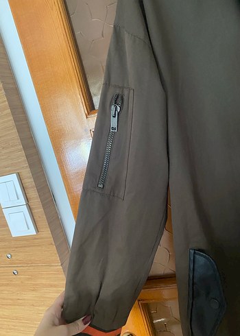 Kemerli, Uzun Kollu Kadın Ceket - Görsel 3