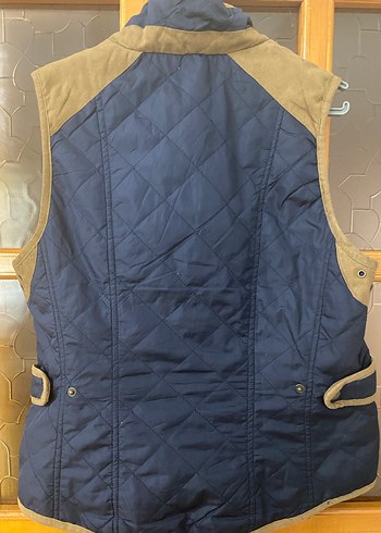 Düğmeli Lacivert Kadın Yelek - Görsel 5