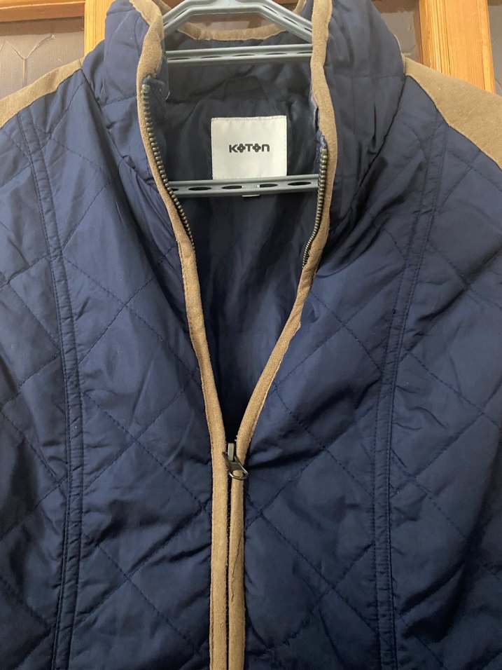 Düğmeli Lacivert Kadın Yelek - Görsel 3