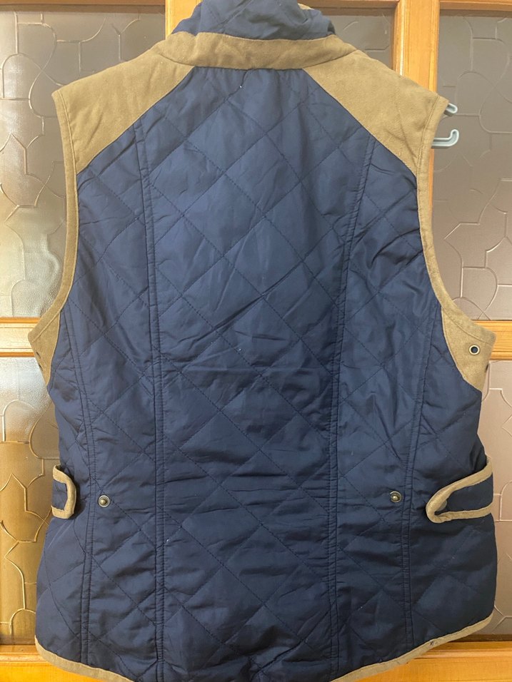 Düğmeli Lacivert Kadın Yelek - Görsel 5