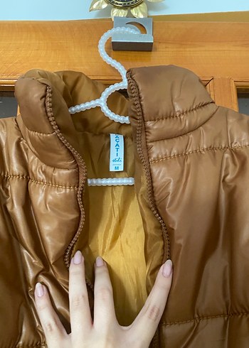 Kahverengi mont - Görsel 4