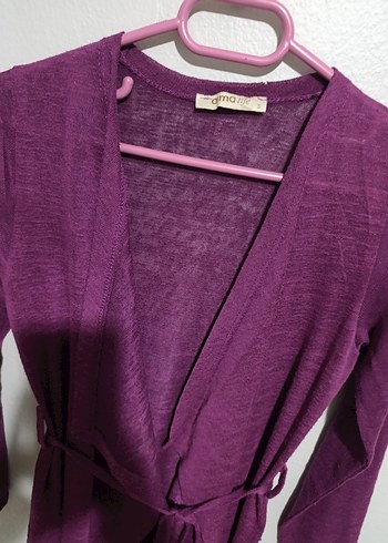 Uzun Mor Kadın Bohem Sabahlık - Görsel 3