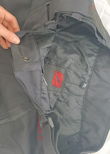 Erkek Siyah Biker Kumaş Pantolon Fermuarlı - Görsel 4