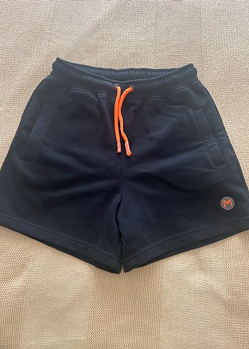 Mels marka Siyah Mini Şort