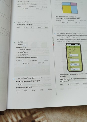 AYT Matematik Soru Bankası 3D Video Çözümlü - Görsel 3