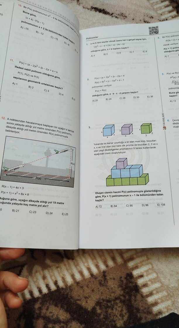 AYT Matematik Soru Bankası 3D Video Çözümlü - Görsel 4