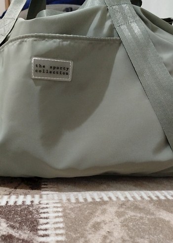 yeşil Fermuarlı Kadın Spor Çanta - Görsel 2