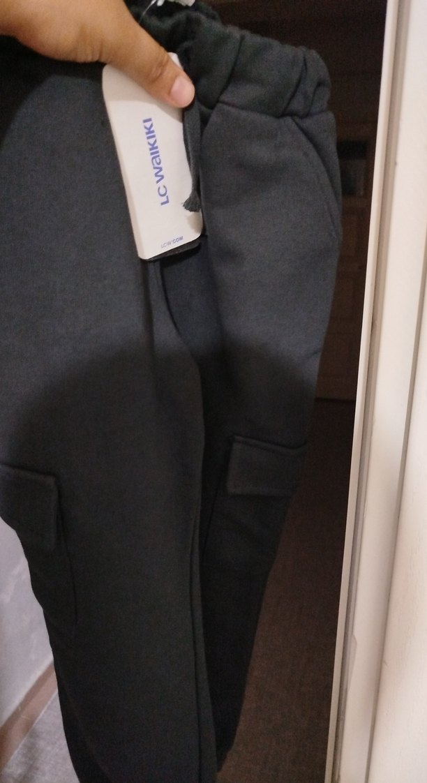 Gri Erkek Çocuk pantolon - Görsel 2