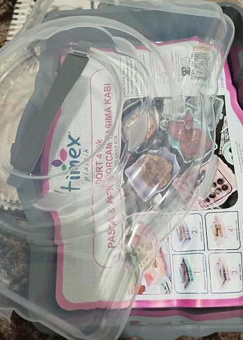 pasta kek taşıma kabı - Görsel 3