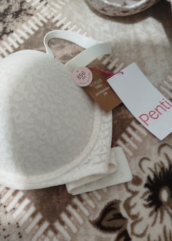 Beyaz Yılan Desenli Bohem Sütyen - Görsel 2