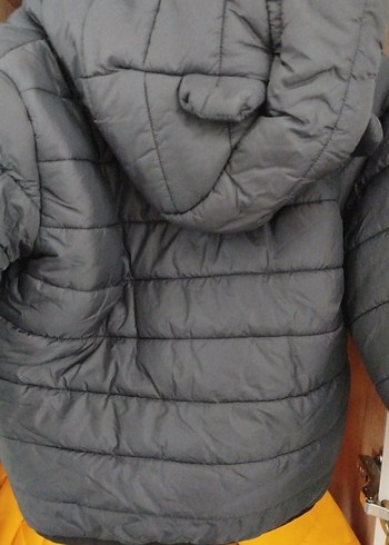 5 Yaş Beden siyah bebek montu