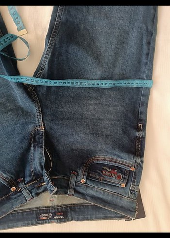 orjinal  sıfır Tommy Hilfiger Mavi Denim Kadın Jean - Görsel 7