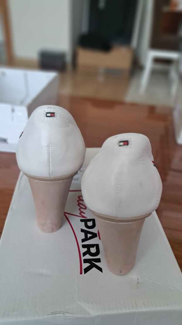 Tomm hilfiger Bej Kadın Topuklu Espadril - Görsel 3