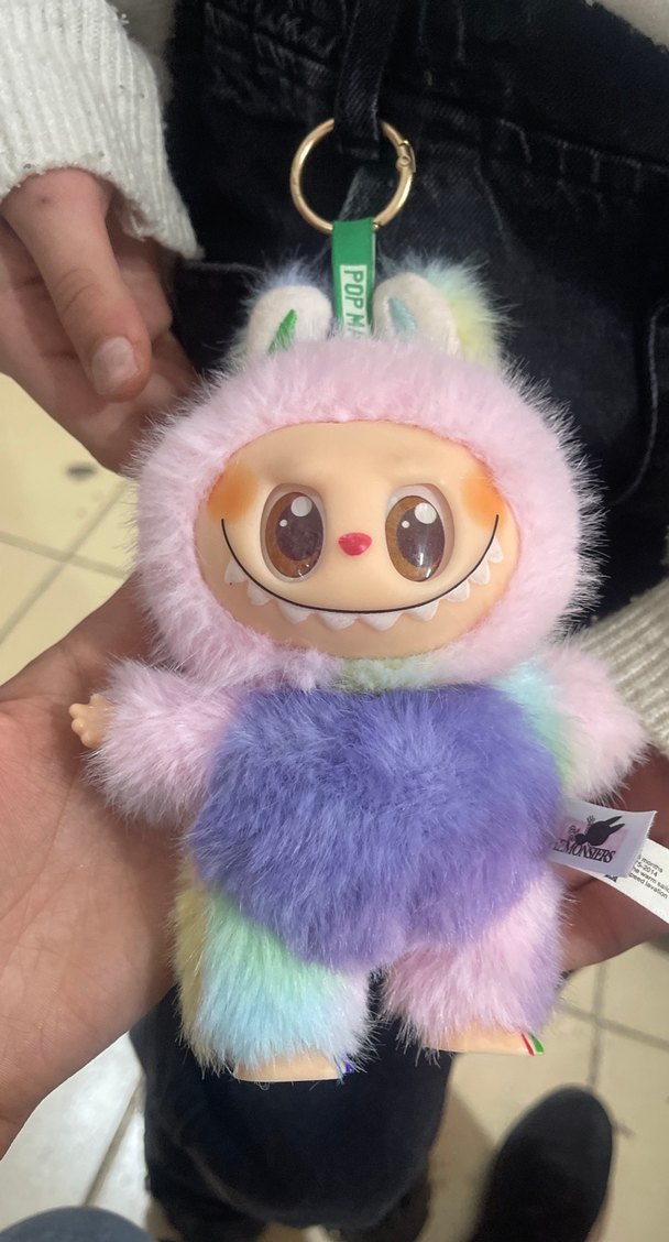 Pastel Renkli Peluş Anahtarlık Oyuncak - Görsel 4