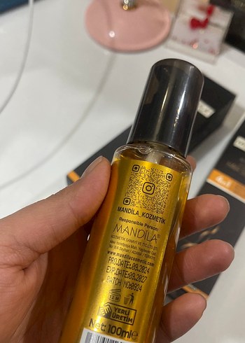 Mandila Gold 4'ü 1 Arada Saç Serumu - Görsel 3