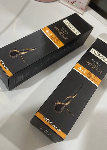 Mandila Gold 4'ü 1 Arada Saç Serumu - Görsel 2