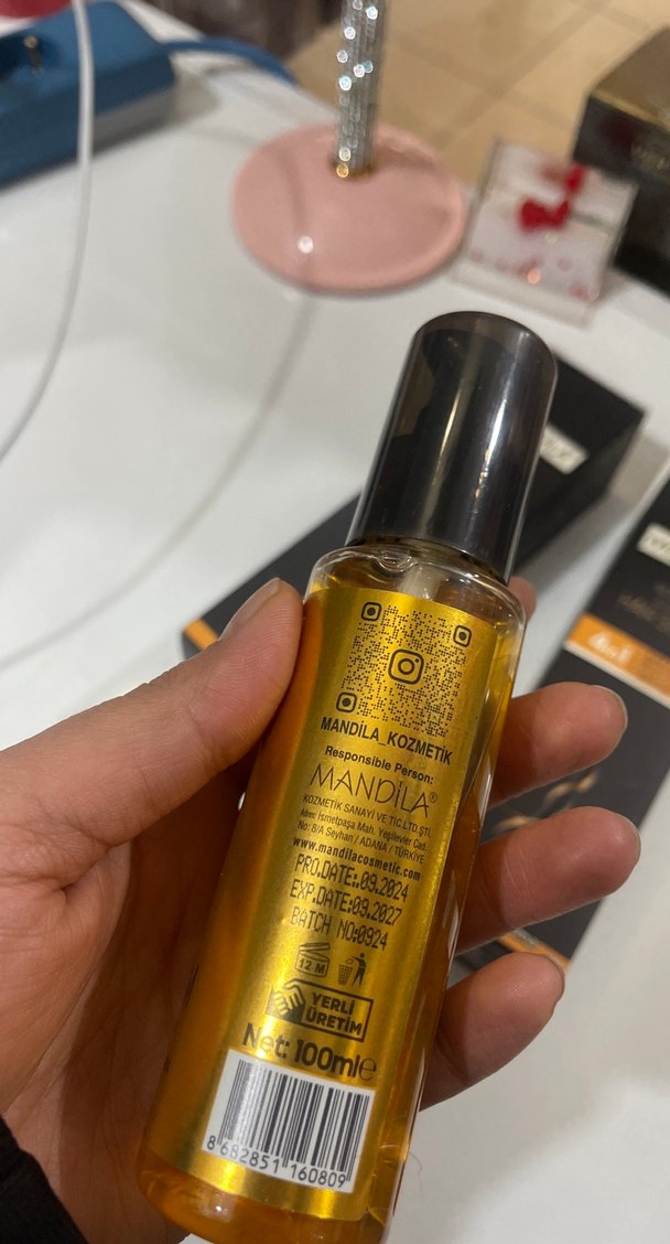 Mandila Gold 4'ü 1 Arada Saç Serumu - Görsel 3