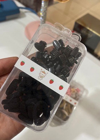 Renkli Elastik Çocuk Saç Tokaları ve Bantları - Görsel 4