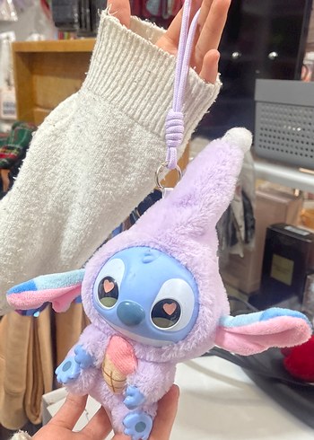 Pastel Mor Peluş Oyuncak Anahtarlık - Görsel 3