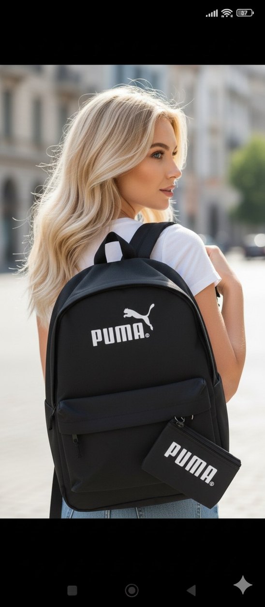 PUMA Baskılı Kadın Sırt Çantası - Görsel 2