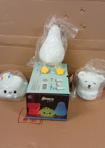 Orbus Silikon Gece Lambaları Seti - Görsel 2