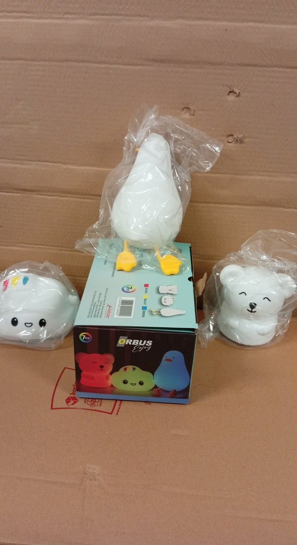 Orbus Silikon Gece Lambaları Seti - Görsel 2