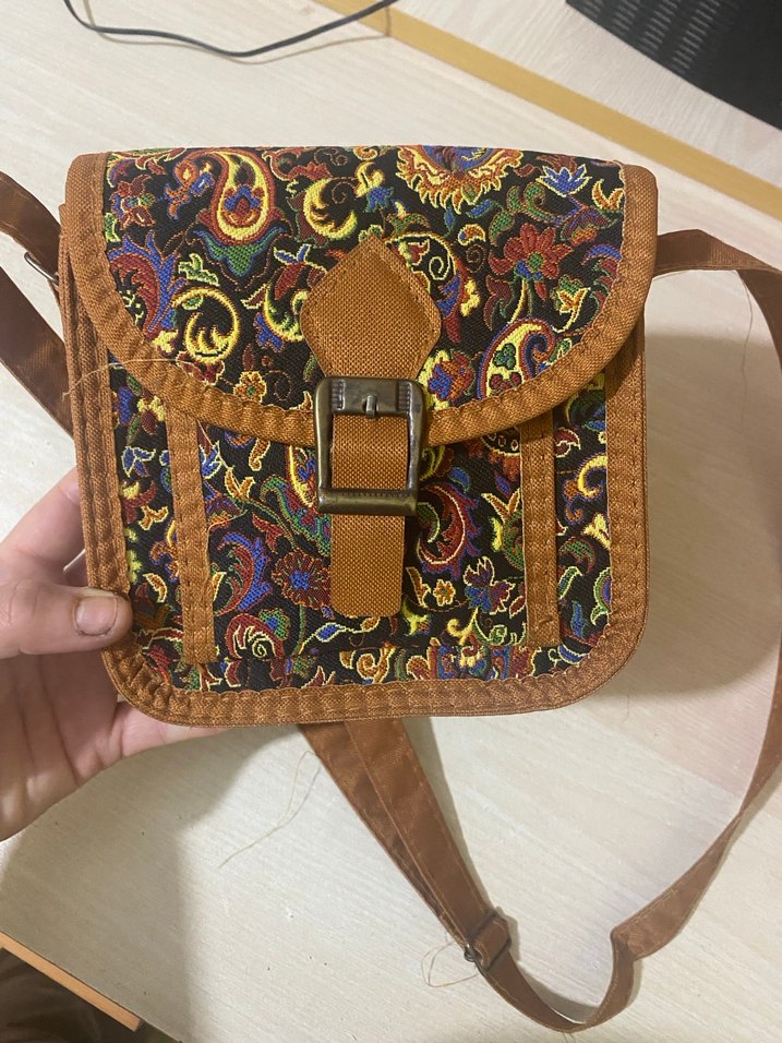 Bohem Renkli DesenliKadın Çanta - Görsel 4