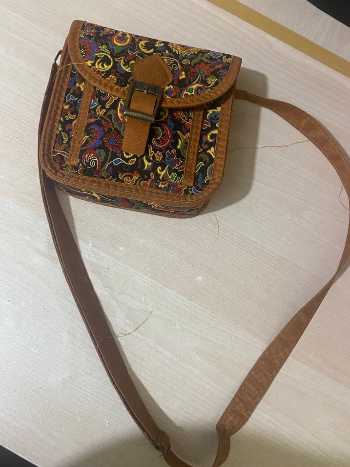 Bohem Renkli DesenliKadın Çanta - Görsel 2