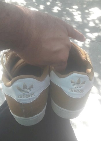 Adidas Kahverengi Süet Bağcıklı Kadın Sneakers